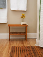 Load image into Gallery viewer, 25" x 14" Teak Deluxe Rigid Bench