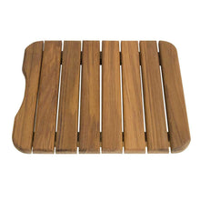 Load image into Gallery viewer, Teak Bath or Shower Mat (11" x 13")