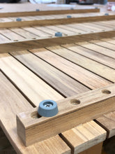 Load image into Gallery viewer, 36" x 30" Teak Bath or Shower Mat
