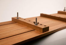Load image into Gallery viewer, Teak Bathtub Shelf/Seat
