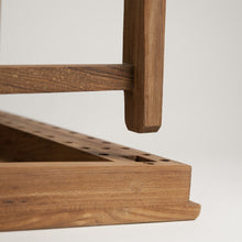 Load image into Gallery viewer, 28" x 16" x 7"H Teak Elevated Shower Mat or Step
